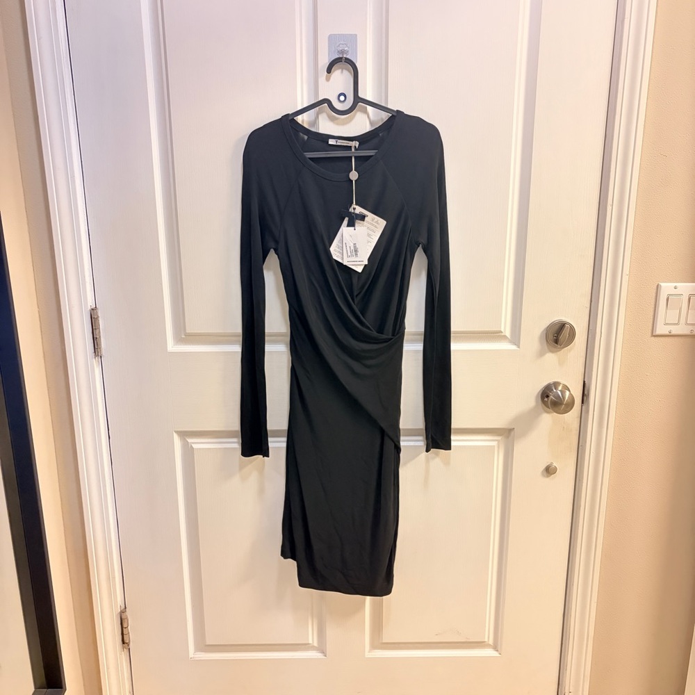 NWT t by alexander wang black dress